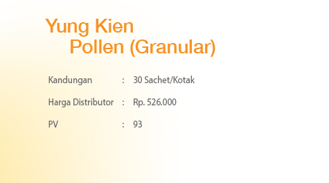 Yung Kien Pollen  (granular)